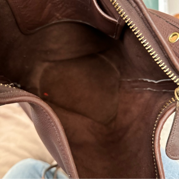 XL Vintage Coach Duffle Feed Sac 9085 Travel Bag, Weekender, mahogany - Picture 5 of 10